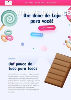 Vitrine dos doces 400 Vitrine dos doces 400
